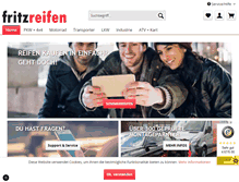 Tablet Screenshot of fritzreifen.de